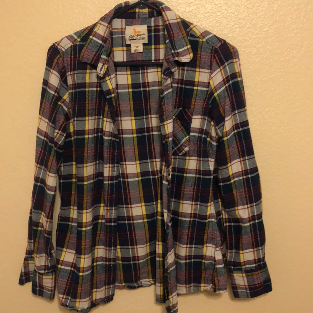 MULTI COLORED FLANNEL